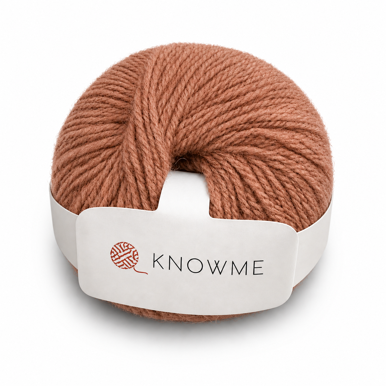 6NM/3 Wool Yarn in Dusty Peach