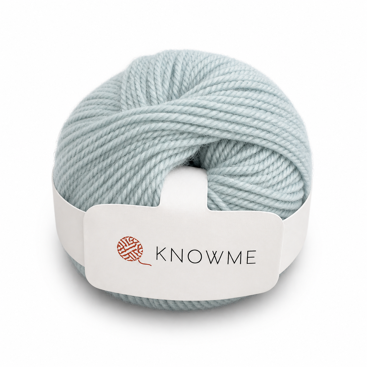 6NM/3 Wool Yarn in Pale Blue