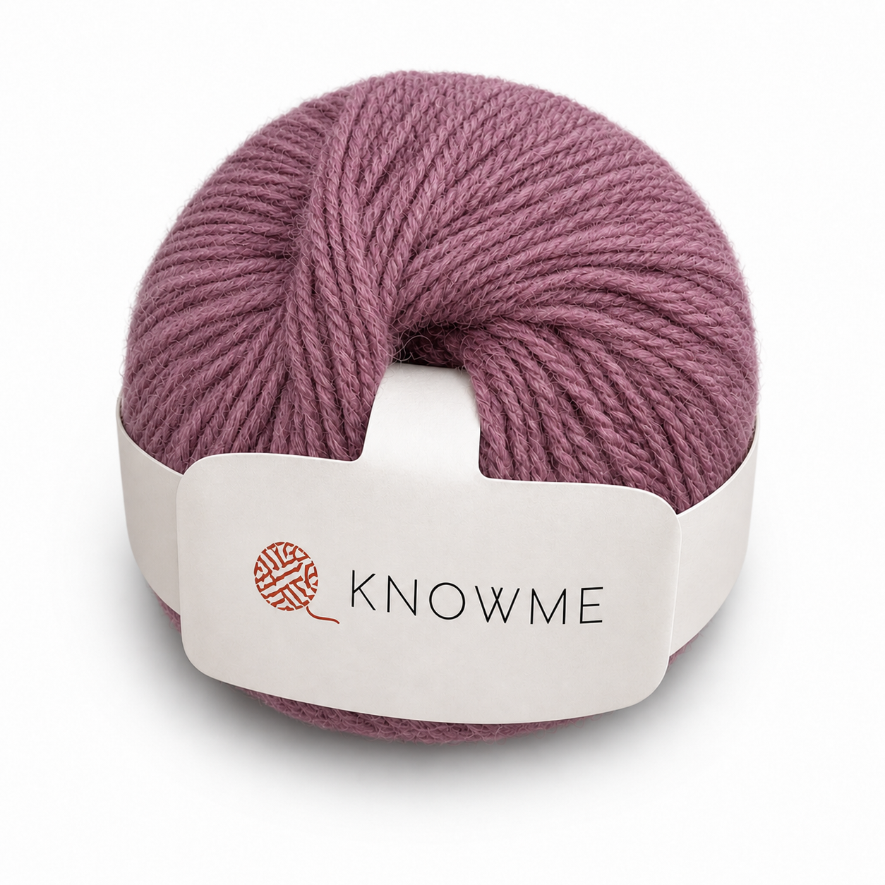 6NM/3 Wool Yarn in Dusty Mauve