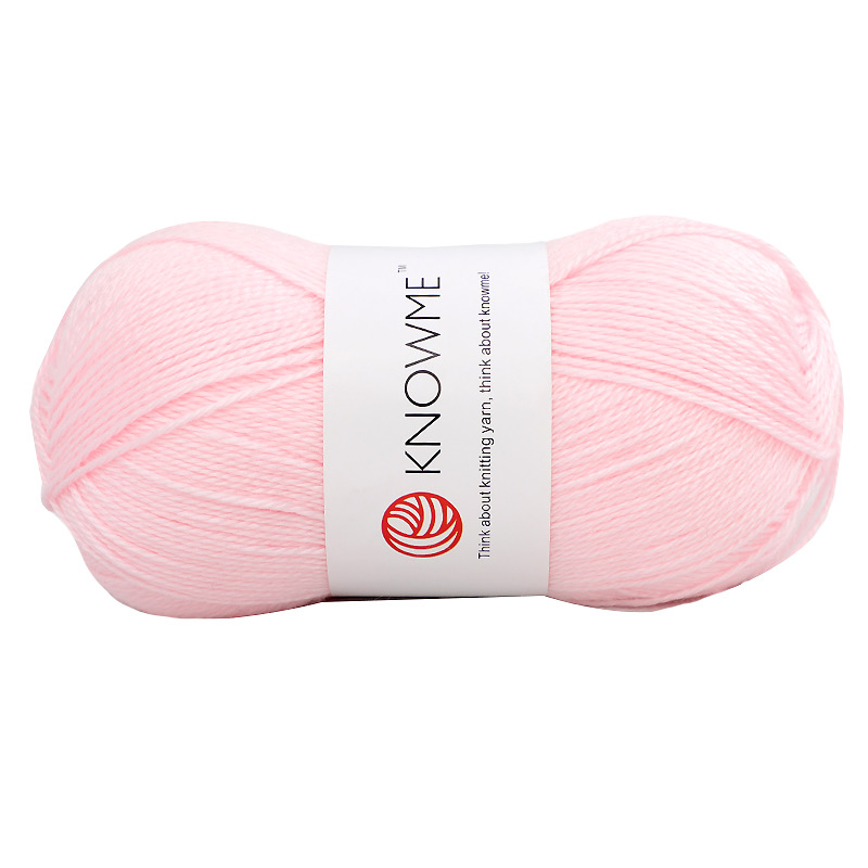 Baby Acrylic Yarn 01 Baby Pink