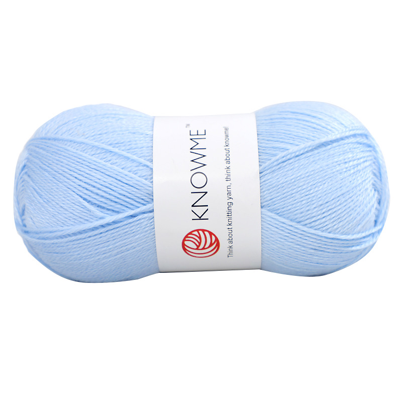 Baby Acrylic Yarn 02 Baby Blue